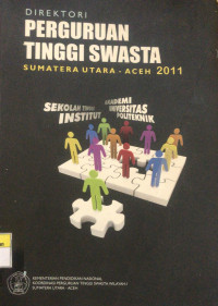 Image of DIREKTORI PERGURUAN TINGGI SWASTA SUMATERA UTARA - ACEH 2011