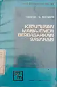 Image of KEPUTUSAN MANAJEMEN BERDASARKAN SASARAN