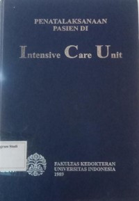 Image of PENATALAKSAAN PASIEN DI INTENSIVE CARE UNIT